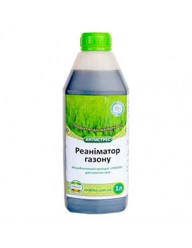 Микробиологическое удобрение Эмбико, реаниматор газона, 1 л
