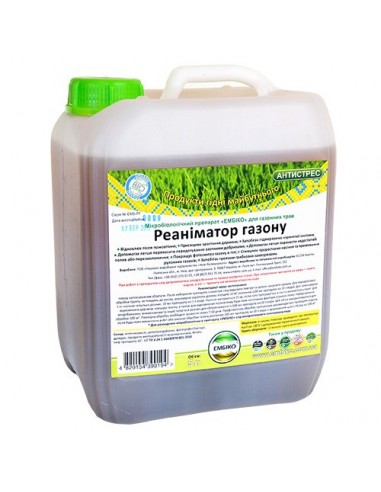 Микробиологическое удобрение Эмбико, реаниматор газона, 1 л