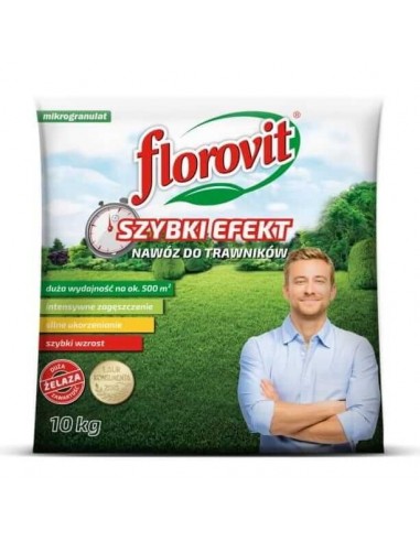 Florovit (Флоровіт) для газону швидкої дії, 10 кг