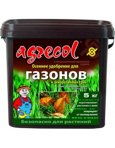 Удобрение Agrecol (Агрикол) осеннее для газона 5 кг