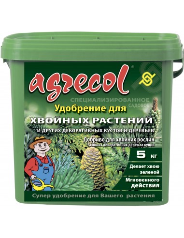 Agrecol (Агрикол) добриво для хвойних рослин 5 кг