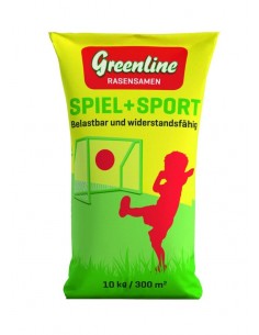Газонная трава Гринлайн (Greenline) Спорт + игра, 1 кг (фас)