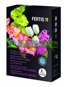 Удобрение Arvi Fertis НПК 12-8-16+МЕ для цветов 1 кг