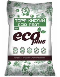 Торф кислый Еко плюс (Eco...